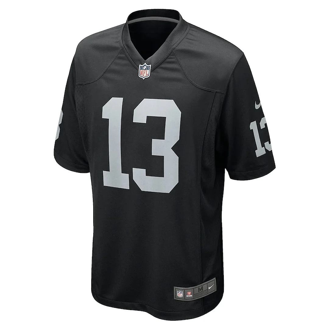 Zennovawear Hunter Renfrow 13 Las Vegas Raiders Men Game Jersey - Black