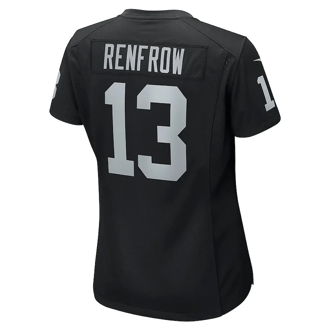 Zennovawear Hunter Renfrow 13 Las Vegas Raiders Women Game Jersey - Black