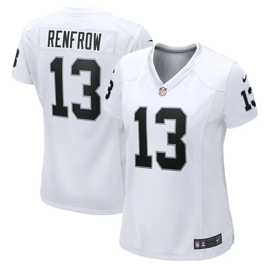 Zennovawear Hunter Renfrow 13 Las Vegas Raiders Women Game Jersey - White