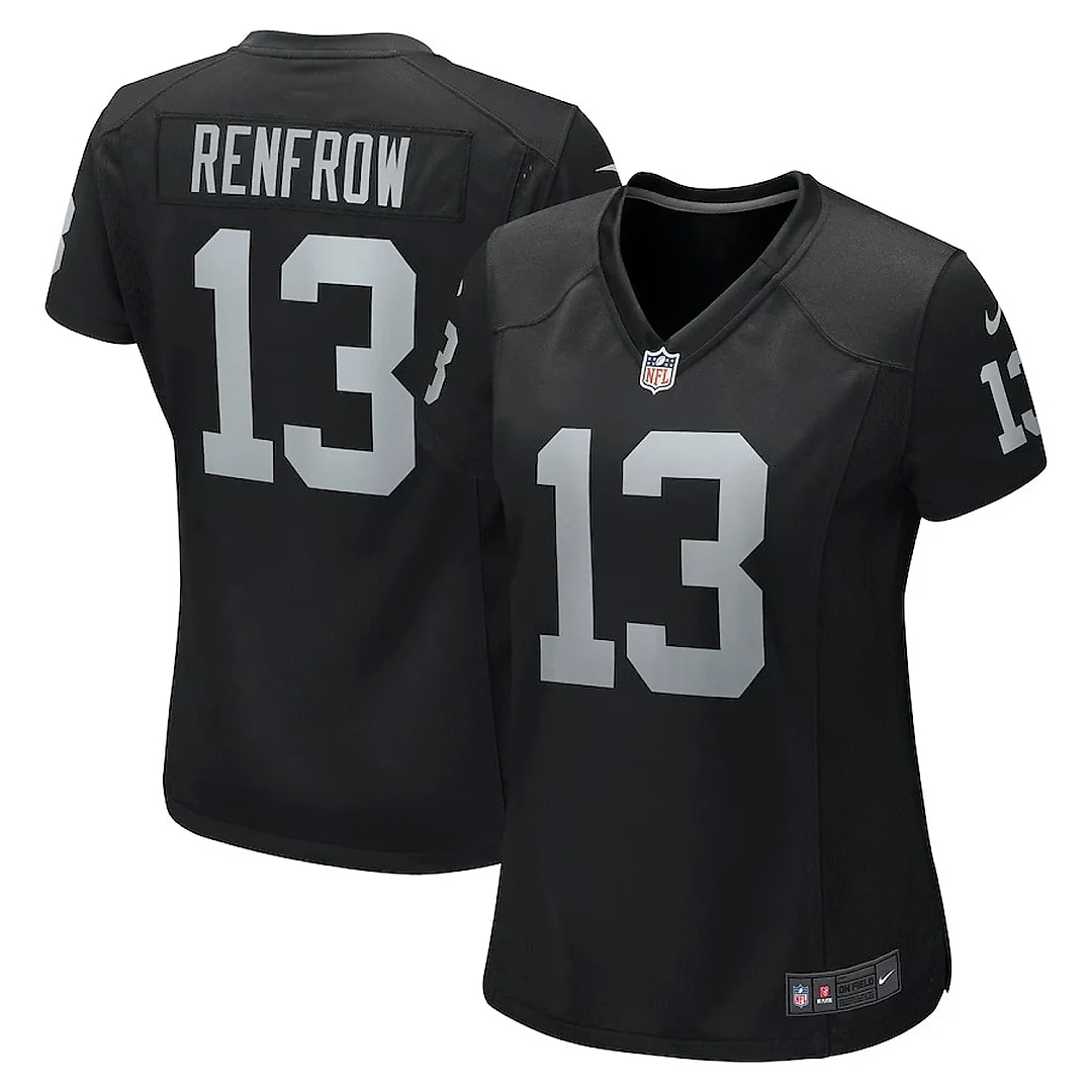 Zennovawear Hunter Renfrow 13 Las Vegas Raiders Women Game Jersey - Black