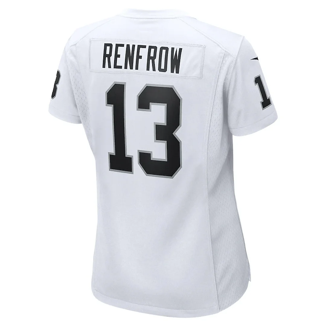 Zennovawear Hunter Renfrow 13 Las Vegas Raiders Women Game Jersey - White