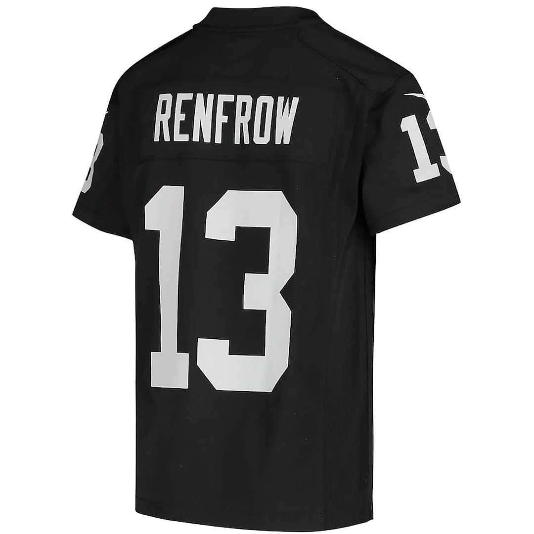 Zennovawear Hunter Renfrow 13 Las Vegas Raiders YOUTH Game Jersey - Black