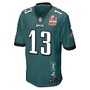 Zennovawear Ian Book 13 Philadelphia Eagles Super Bowl LIX Champions Patch 'New Orleans - Where Passion Ignites' EMBROIDERED Game Men Jersey...