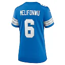 Zennovawear Ifeatu Melifonwu 6 Detroit Lions Women's Team Game Jersey - Blue