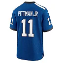 Zennovawear Indiana Nights Men's Indianapolis Colts Michael Pittman Jr. Blue Alternate Game Jersey