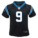 Zennovawear Infant Carolina Panthers Bryce Young Black Player Game Jersey