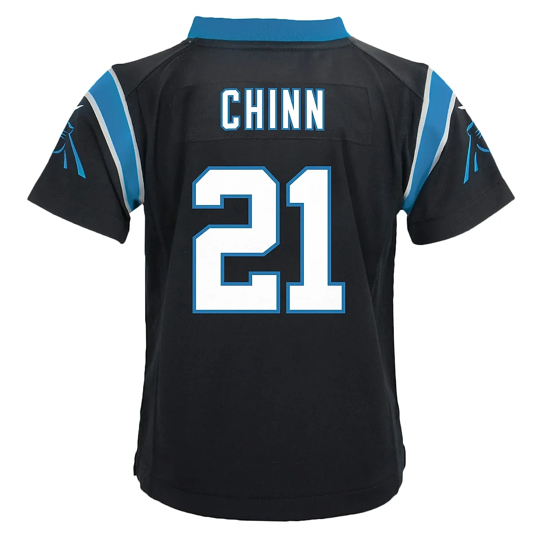 Zennovawear Infant Carolina Panthers Jeremy Chinn Black Game Jersey