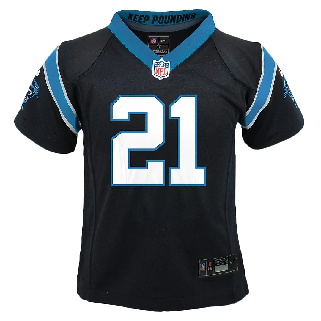 Zennovawear Infant Carolina Panthers Jeremy Chinn Black Game Jersey