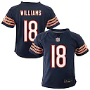 Zennovawear Infant Chicago Bears Caleb Williams Navy Team Player Game Jersey