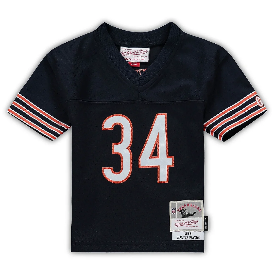 Zennovawear Infant Chicago Bears Walter Payton Mitchell & Ness Navy 1985 Retired Legacy Jersey