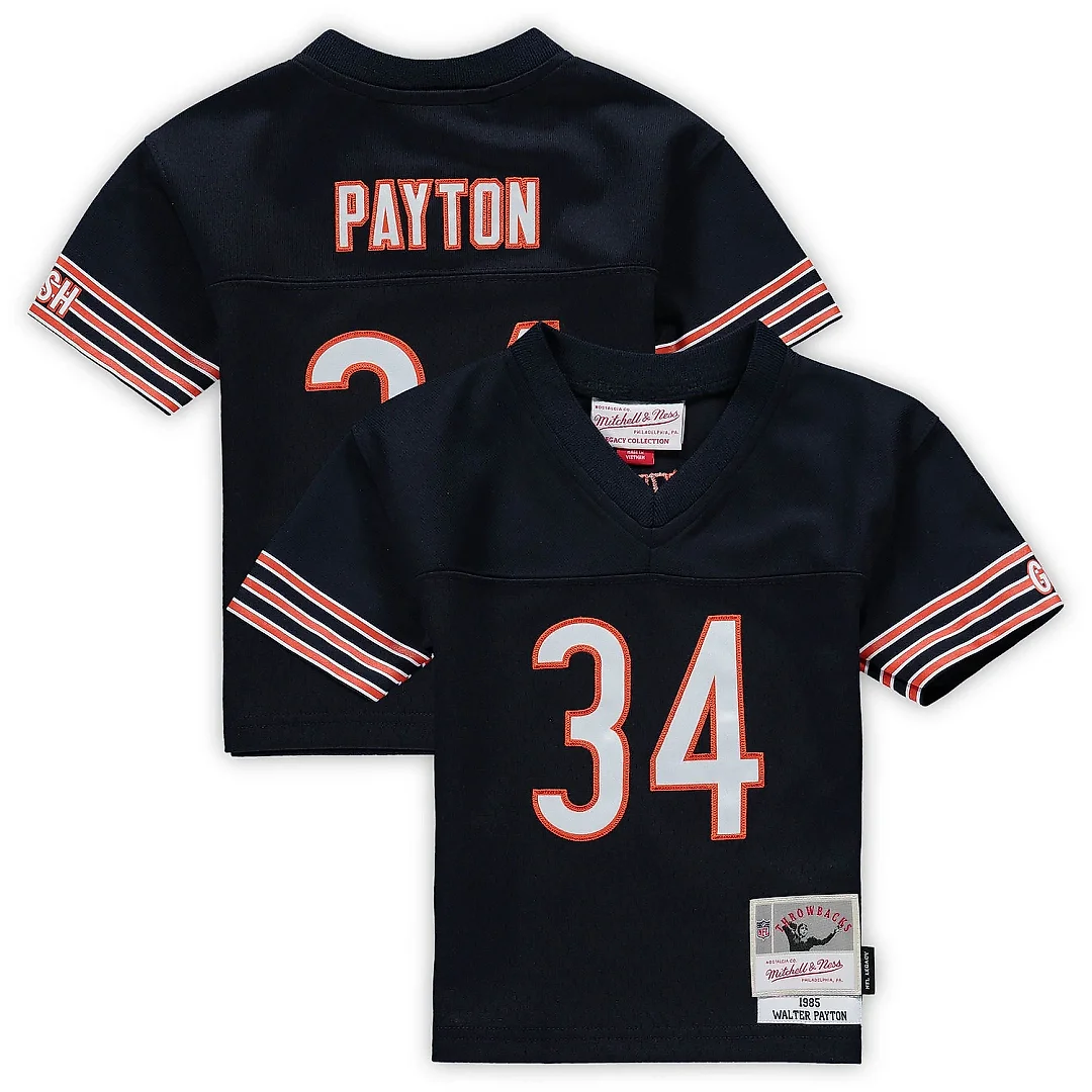 Zennovawear Infant Chicago Bears Walter Payton Mitchell & Ness Navy 1985 Retired Legacy Jersey