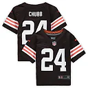 Zennovawear Infant Cleveland Browns Nick Chubb Brown Game Jersey