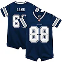 Zennovawear Infant Dallas Cowboys CeeDee Lamb Navy Game Jersey Romper