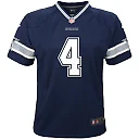 Zennovawear Infant Dallas Cowboys Dak Prescott Navy Player Game Jersey