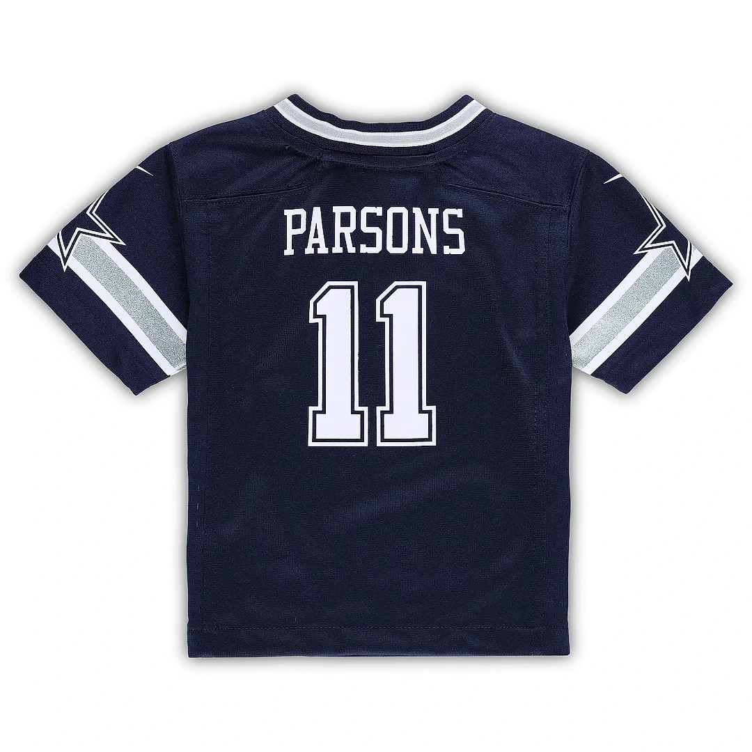 Zennovawear Infant Dallas Cowboys Micah Parsons Navy Game Jersey