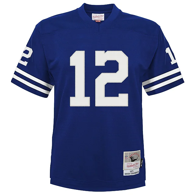 Zennovawear Infant Dallas Cowboys Roger Staubach Mitchell & Ness Navy 1971 Retired Legacy Jersey
