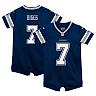 Zennovawear Infant Dallas Cowboys Trevon Diggs Navy Game Romper Jersey
