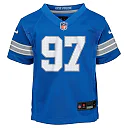 Zennovawear Infant Detroit Lions Aidan Hutchinson Blue Team Player Game Jersey