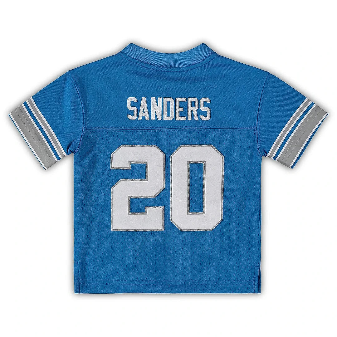 Zennovawear Infant Detroit Lions Barry Sanders Mitchell & Ness Blue 1996 Retired Legacy Jersey