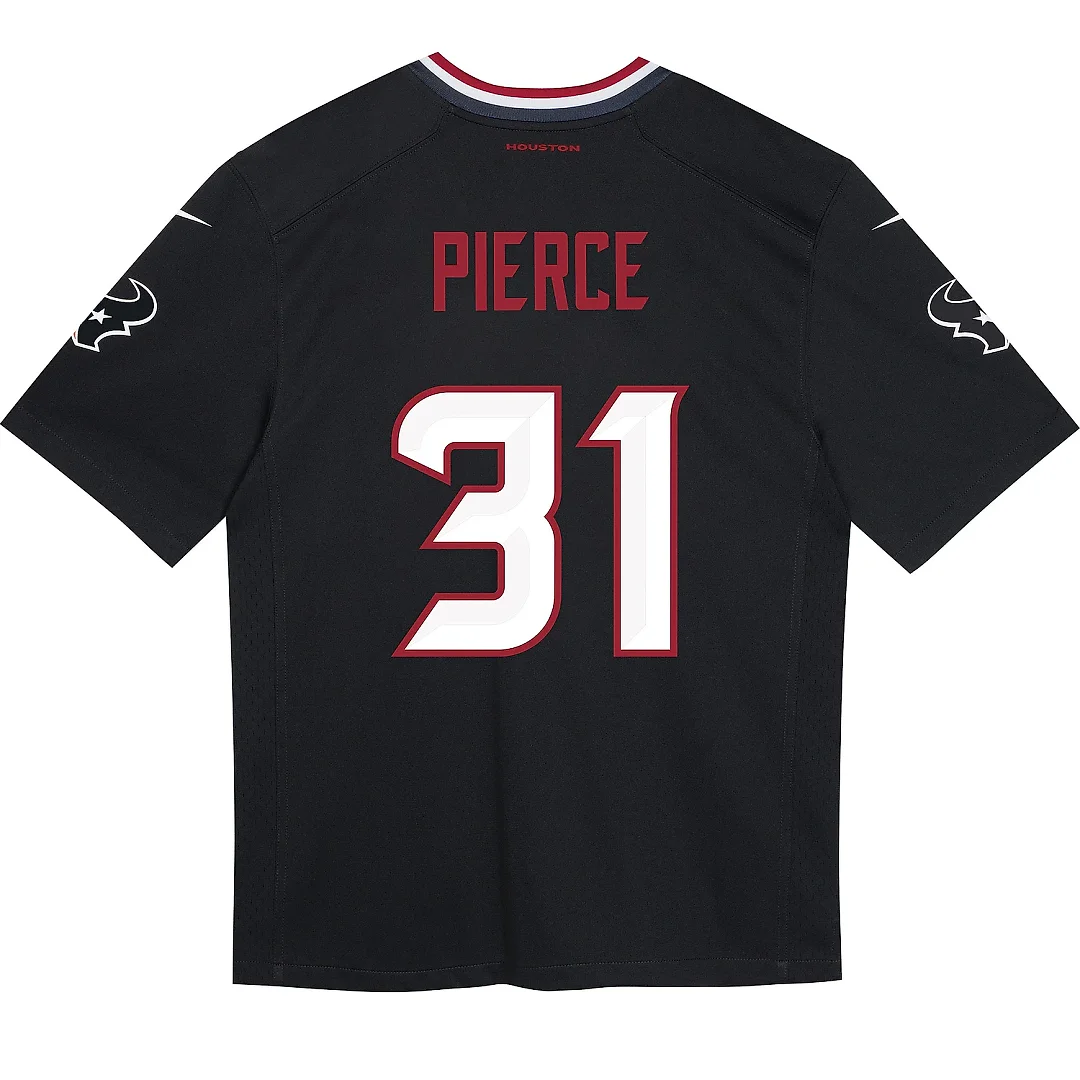 Zennovawear Infant Houston Texans Dameon Pierce Navy Game Jersey