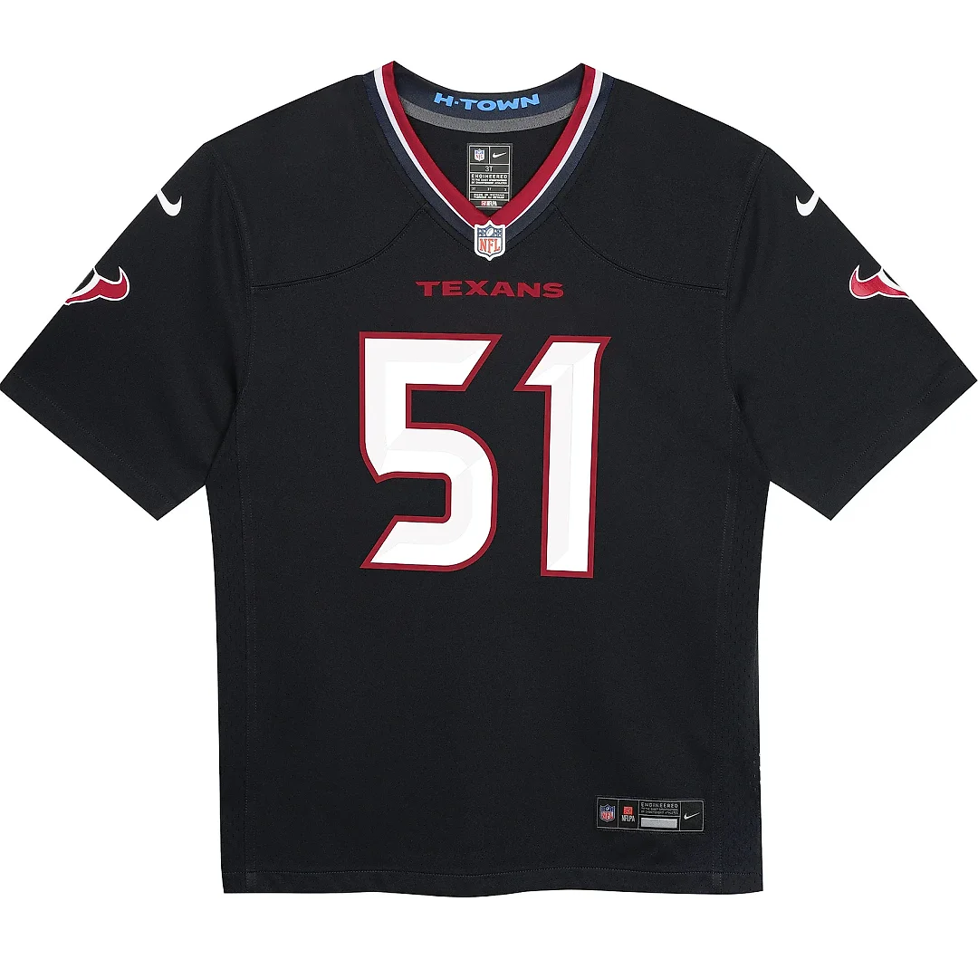 Zennovawear Infant Houston Texans Will Anderson Jr. Navy Game Jersey