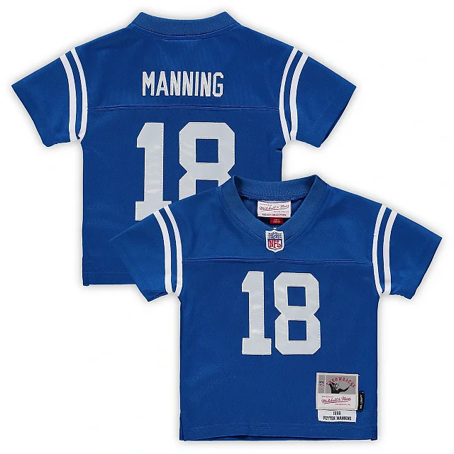 Zennovawear Infant Indianapolis Colts Peyton Manning Mitchell & Ness Royal 1998 Retired Legacy Jersey