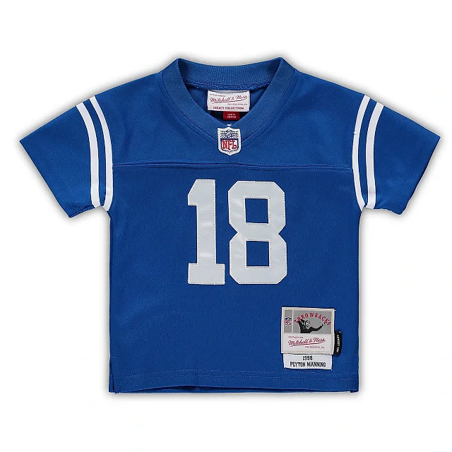 Zennovawear Infant Indianapolis Colts Peyton Manning Mitchell & Ness Royal 1998 Retired Legacy Jersey