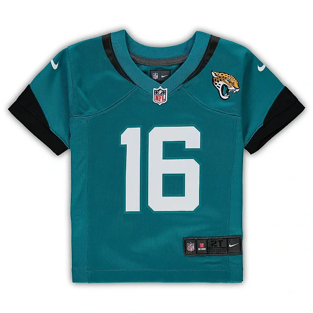 Zennovawear Infant Jacksonville Jaguars Trevor Lawrence Teal Game Jersey