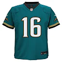 Zennovawear Infant Jacksonville Jaguars Trevor Lawrence Teal Prowler Throwback Player Game Jersey