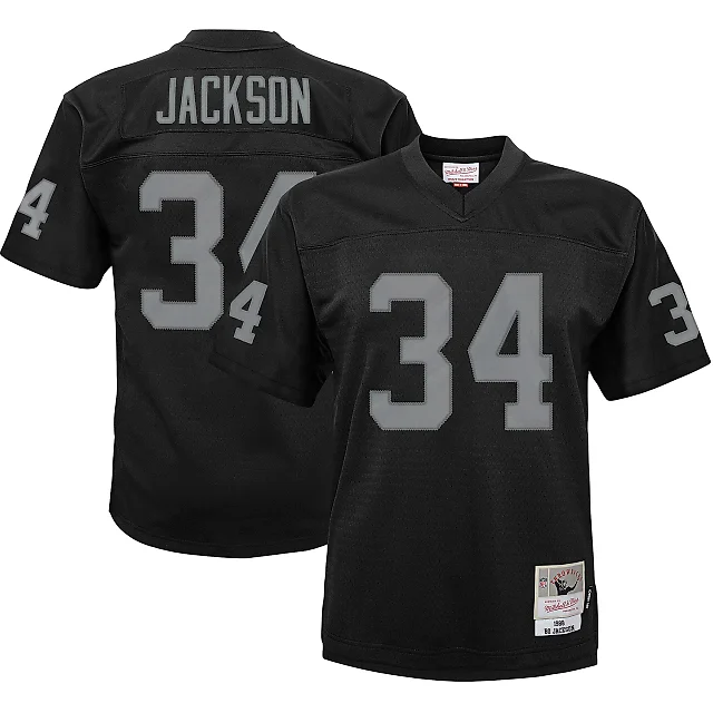 Zennovawear Infant Las Vegas Raiders Bo Jackson Mitchell & Ness Black 1988 Retired Legacy Jersey