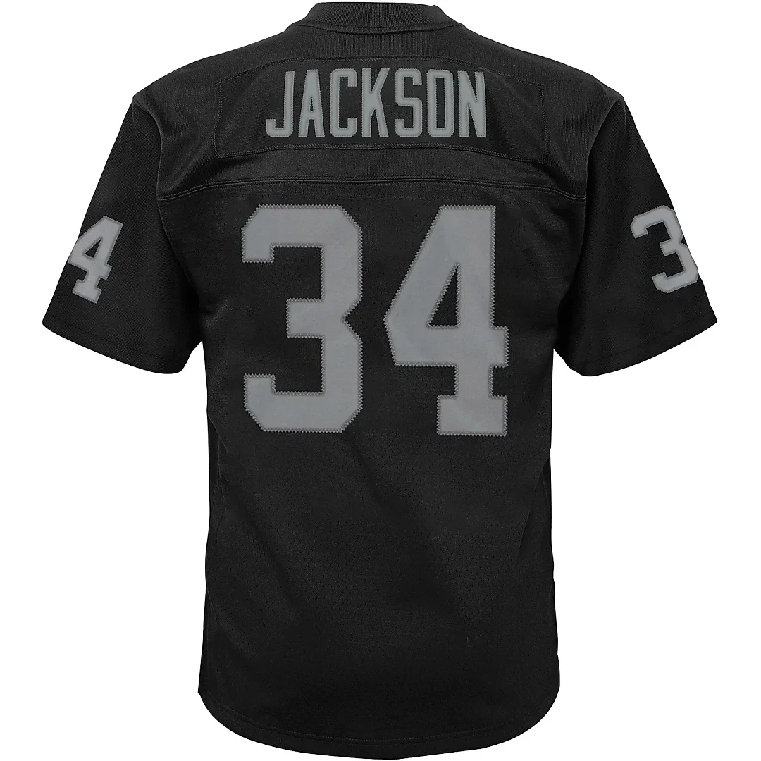 Zennovawear Infant Las Vegas Raiders Bo Jackson Mitchell & Ness Black 1988 Retired Legacy Jersey