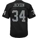 Zennovawear Infant Las Vegas Raiders Bo Jackson Mitchell & Ness Black 1988 Retired Legacy Jersey
