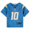 Zennovawear Infant Los Angeles Chargers Justin Herbert Powder Blue Game Jersey