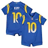 Zennovawear Infant Los Angeles Rams Cooper Kupp Royal Game Romper Jersey