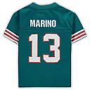 Zennovawear Infant Miami Dolphins Dan Marino Mitchell & Ness Aqua 1984 Retired Legacy Jersey