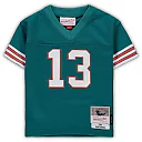 Zennovawear Infant Miami Dolphins Dan Marino Mitchell & Ness Aqua 1984 Retired Legacy Jersey