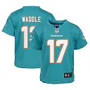 Zennovawear Infant Miami Dolphins Jaylen Waddle Aqua Player Game Jersey