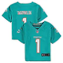 Zennovawear Infant Miami Dolphins Tua Tagovailoa Aqua Game Jersey