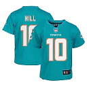 Zennovawear Infant Miami Dolphins Tyreek Hill Aqua Player Game Jersey