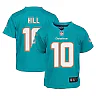 Zennovawear Infant Miami Dolphins Tyreek Hill Aqua Player Game Jersey