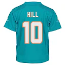 Zennovawear Infant Miami Dolphins Tyreek Hill Aqua Player Game Jersey