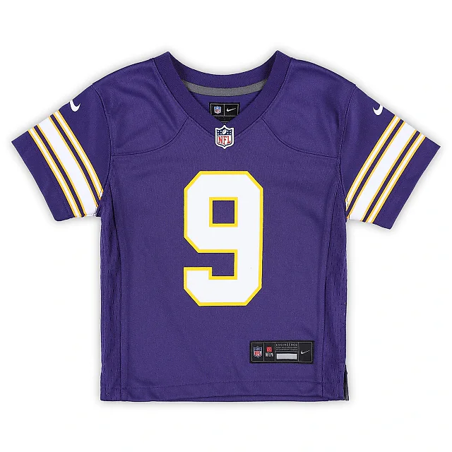 Zennovawear Infant Minnesota Vikings J.J. McCarthy Purple Alternate Player Game Jersey