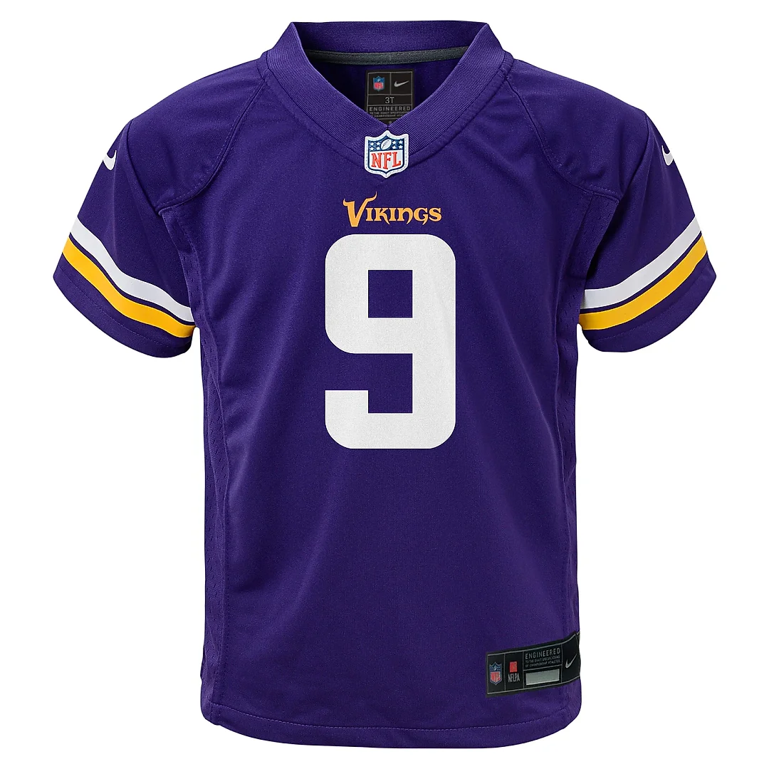Zennovawear Infant Minnesota Vikings J.J. McCarthy Purple Team Player Game Jersey