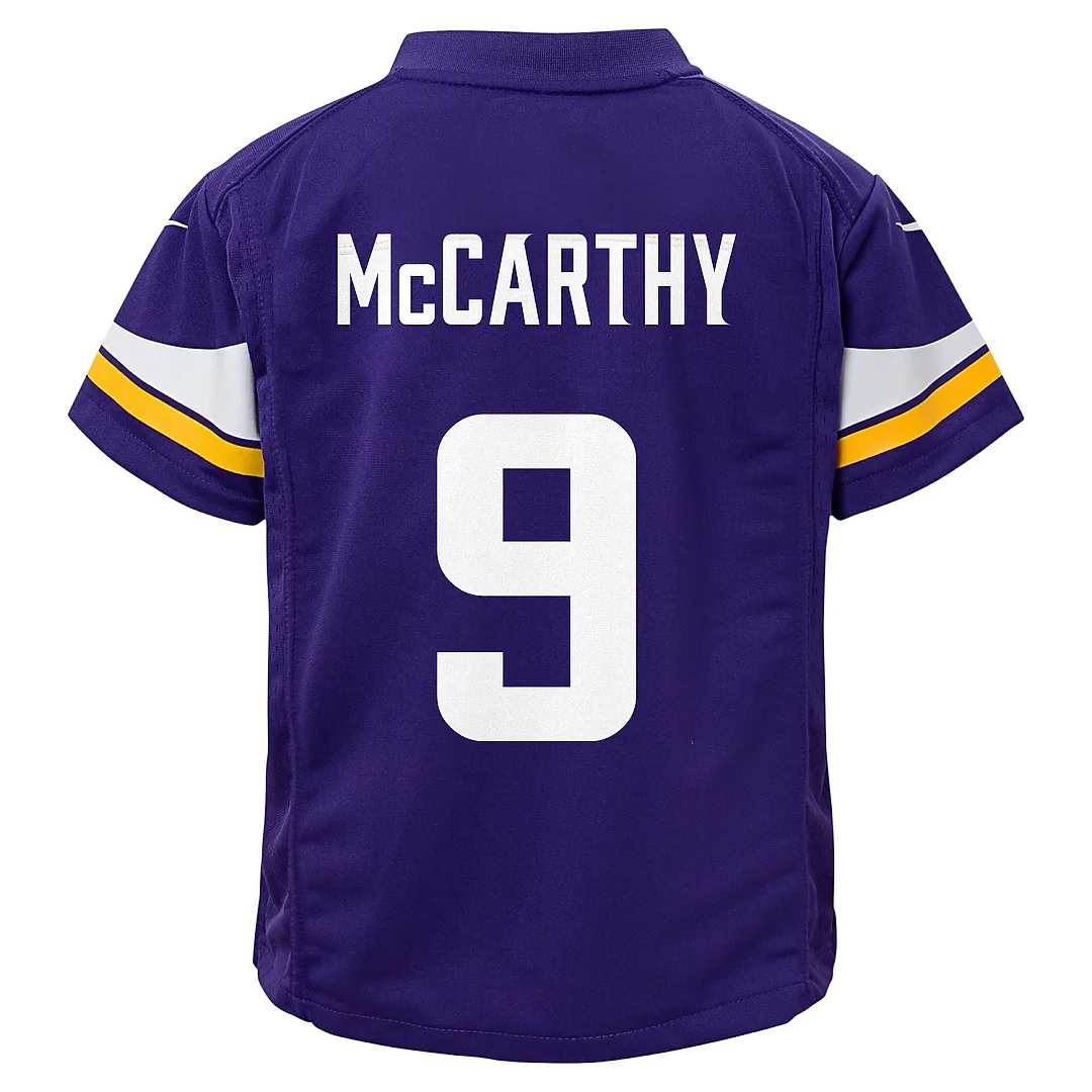 Zennovawear Infant Minnesota Vikings J.J. McCarthy Purple Team Player Game Jersey