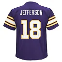 Zennovawear Infant Minnesota Vikings Justin Jefferson Purple Alternate Game Jersey