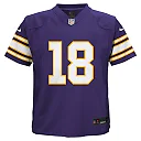 Zennovawear Infant Minnesota Vikings Justin Jefferson Purple Alternate Game Jersey