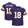 Zennovawear Infant Minnesota Vikings Justin Jefferson Purple Alternate Game Jersey