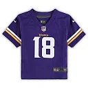 Zennovawear Infant Minnesota Vikings Justin Jefferson Purple Player Game Jersey