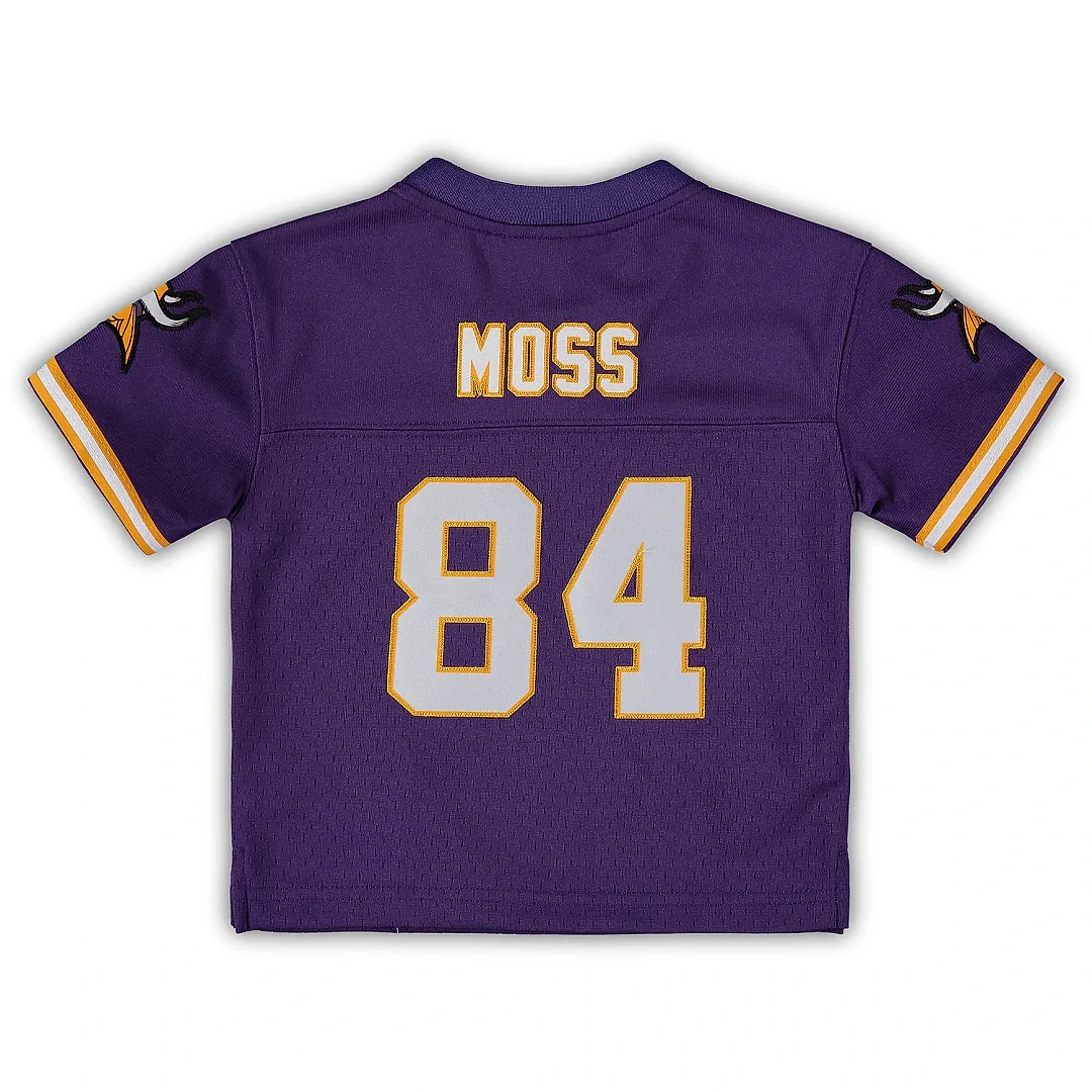 Zennovawear Infant Minnesota Vikings Randy Moss Mitchell & Ness Purple 1998 Retired Legacy Jersey