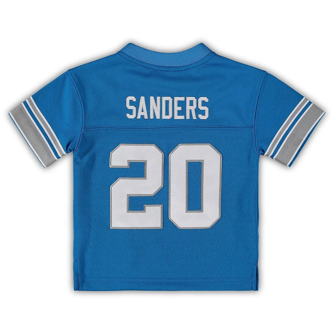 Zennovawear Barry Sanders Detroit Lions Infant 1996 Retired Legacy Jersey - Blue